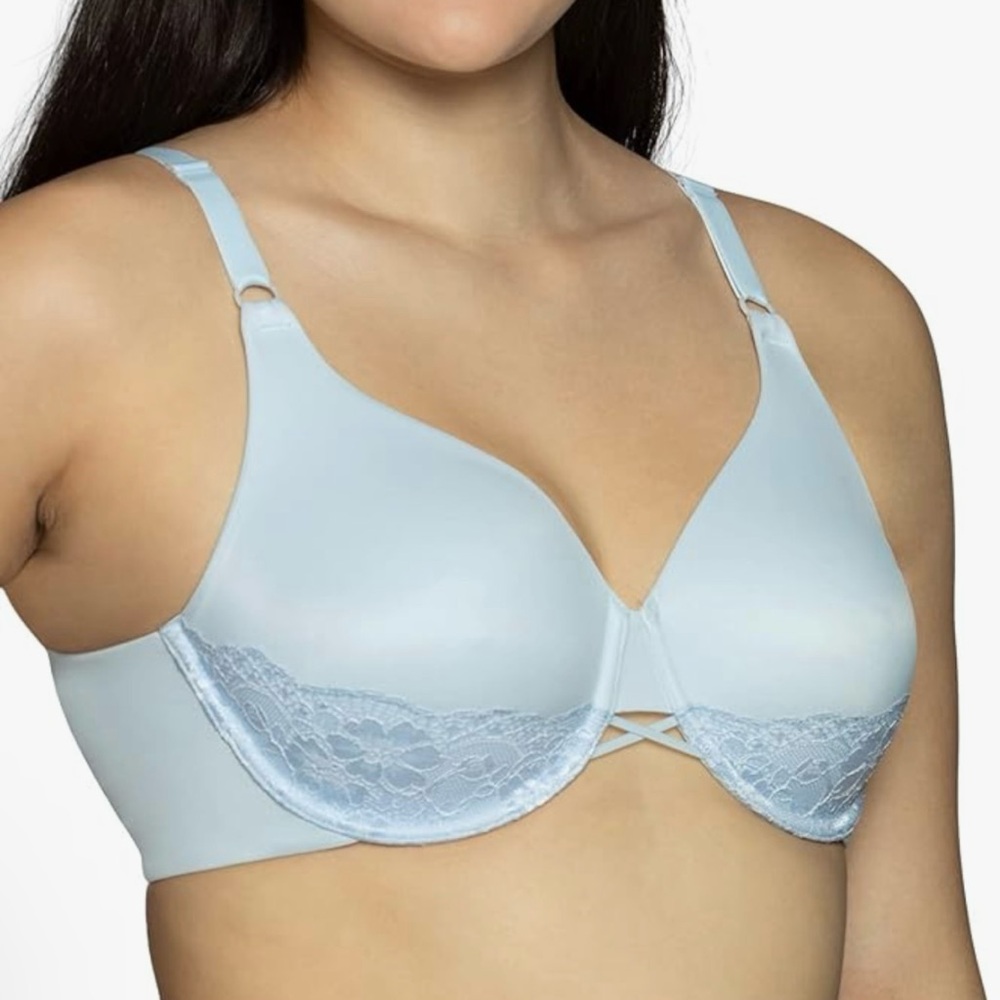 Vanity Fair Radiant Collection 2-Ply Back Smoothing Underwire Bra, 40DDD…
